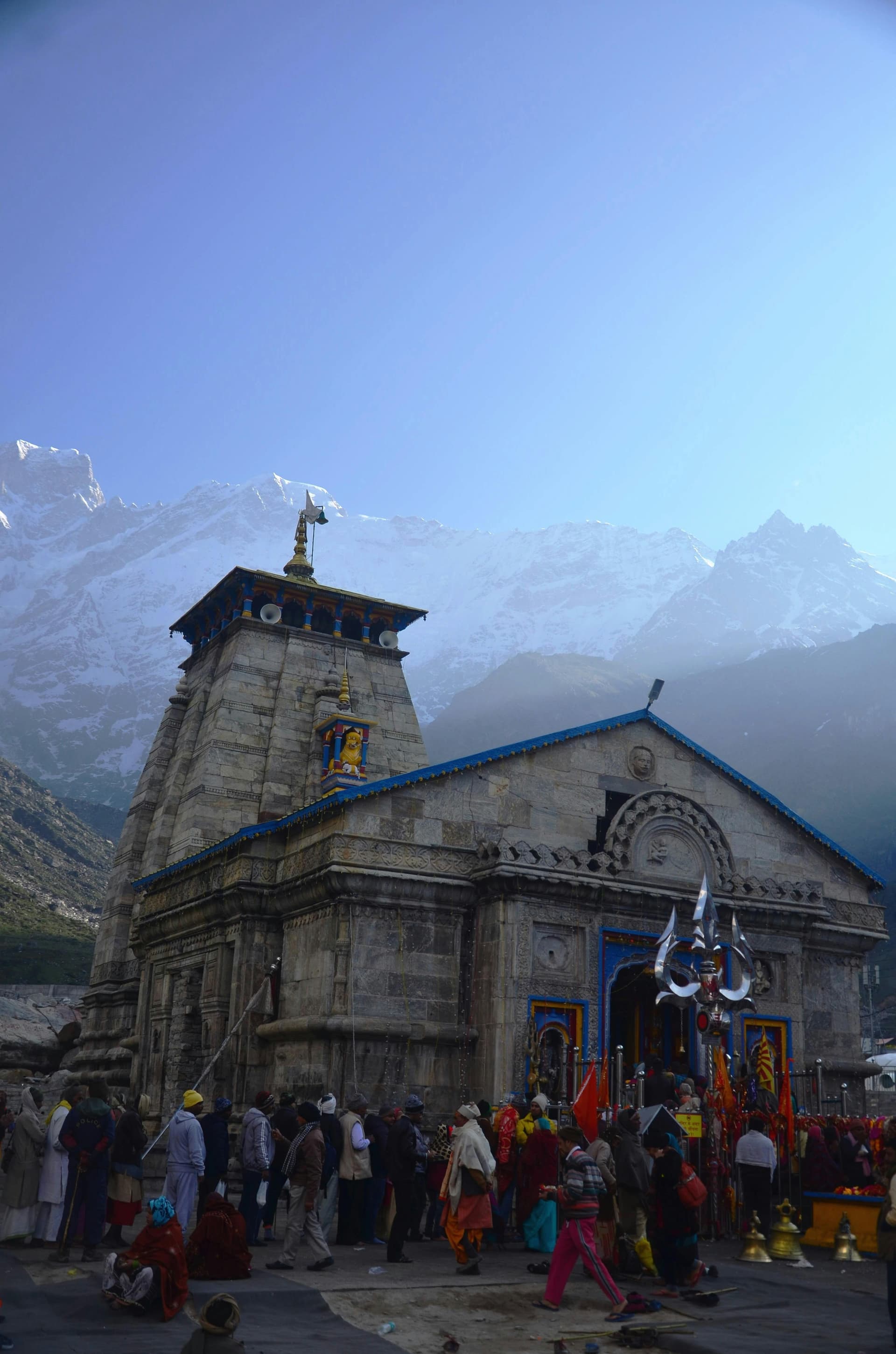 Himalayan temple views