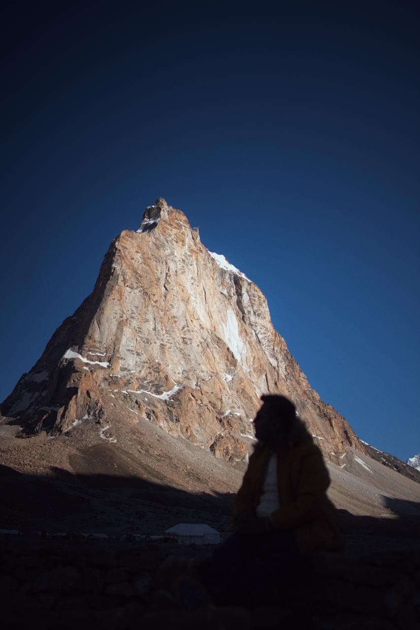 Zanskar mountain scenery with open valley terrain